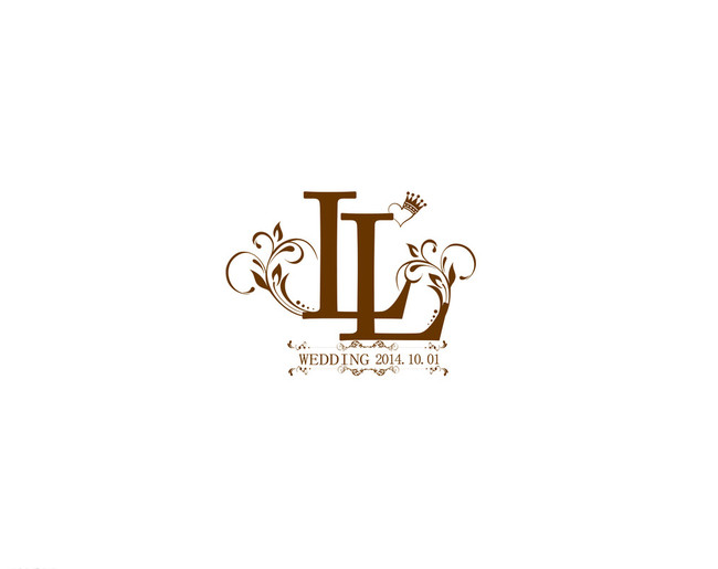 LL字母LOGO图片