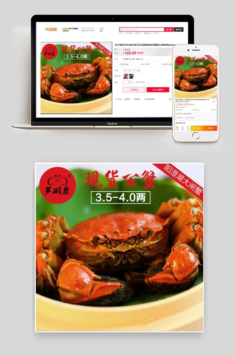 大闸蟹主图