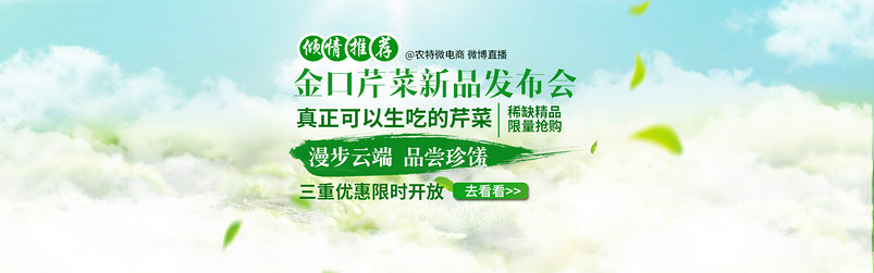 农产品淘宝海报PSD