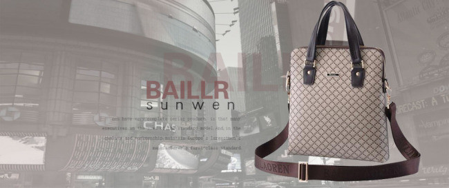 男士格子休闲两用包