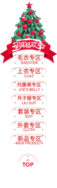 圣诞节分类悬浮导航