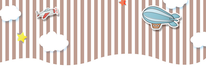 简约卡通母婴海报banner