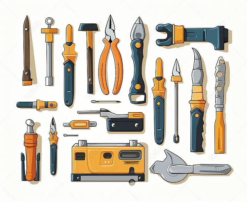常用家居装修木工工具插图