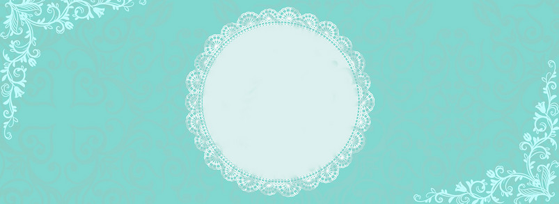 质感简约Tiffany蓝色海报背景