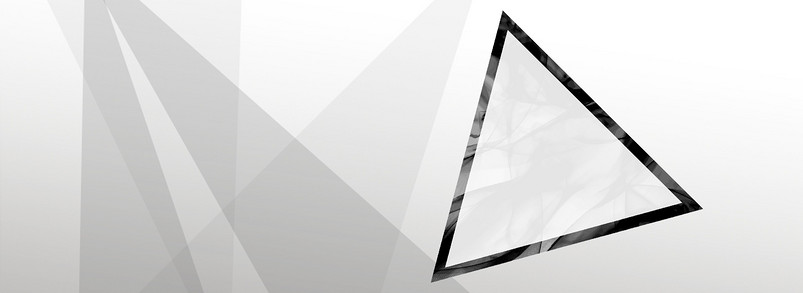 灰色几何三角形电商背景