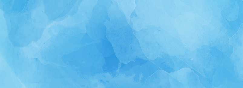 蓝色小清新水彩纹理背景