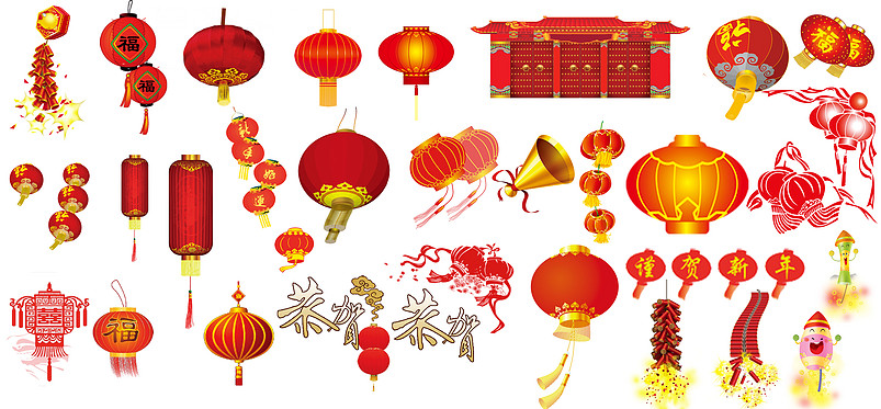 灯笼psd