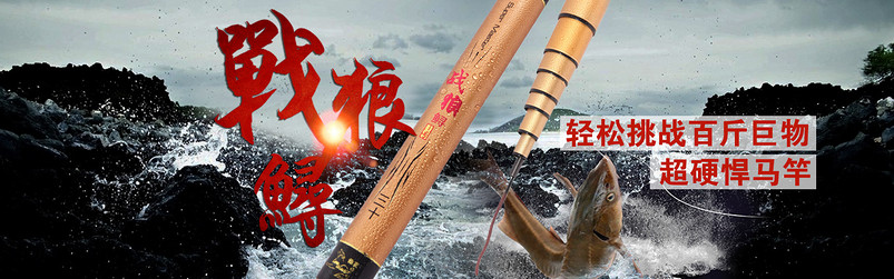 鱼竿海报