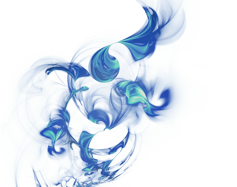 蓝色烟雾平面效果图案