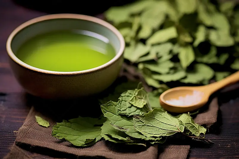 瓷器杯子午后减肥茶健康养生