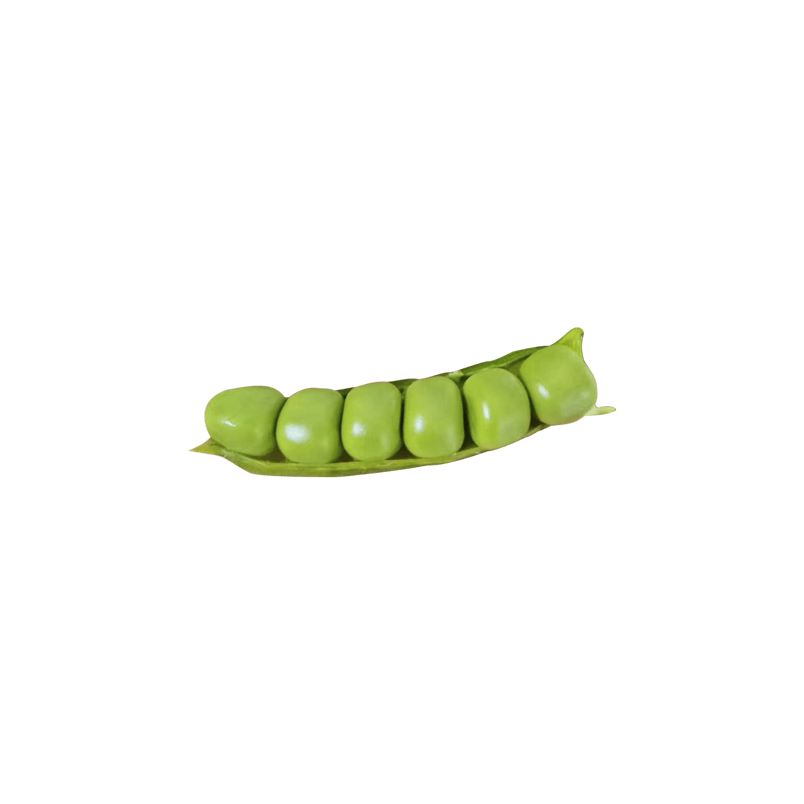 实拍新鲜食物蔬菜绿色豌豆