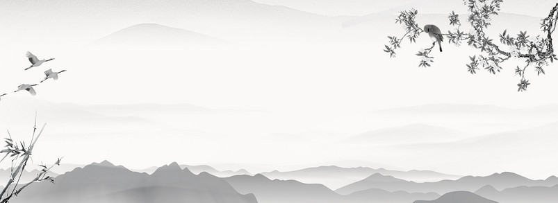 中国风简约海报背景