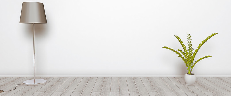 浅灰色典雅立体空间大气家居用品海报背景