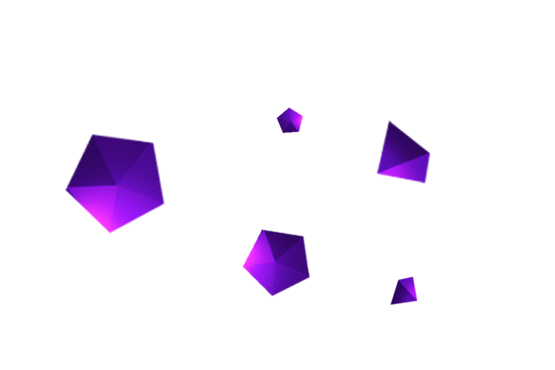 紫色几何形
