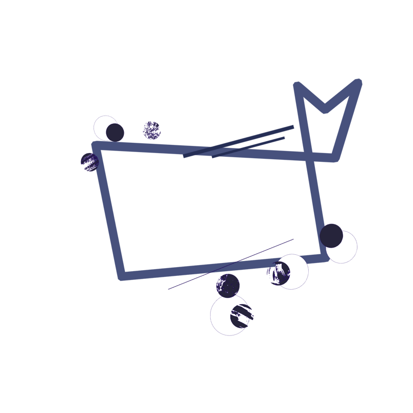 孟菲斯几何图形边框