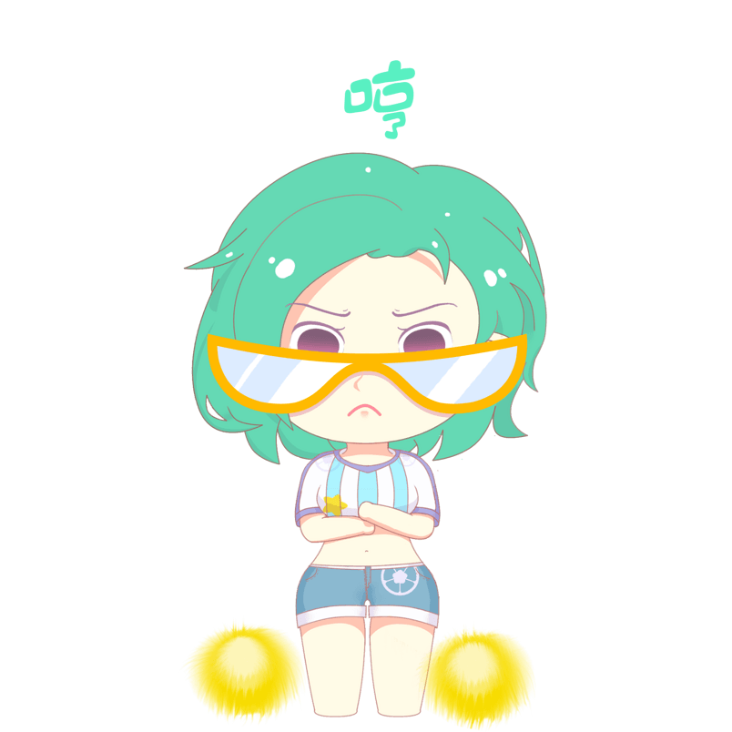 世界杯足球赛啦啦队可爱表情哼