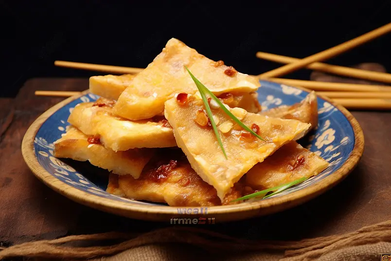 面粉食品香辣美味的酱香饼营养健康