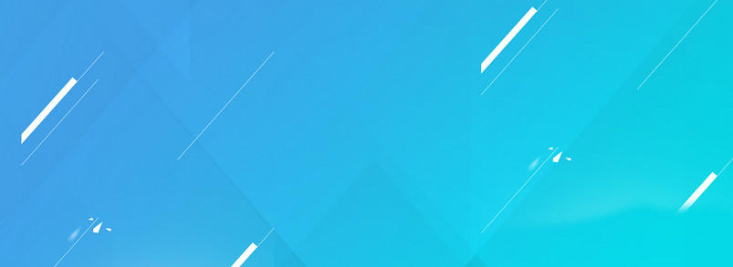 线条简约立体扁平绿色渐变banner