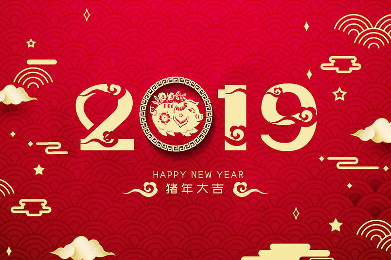 2019猪年快乐