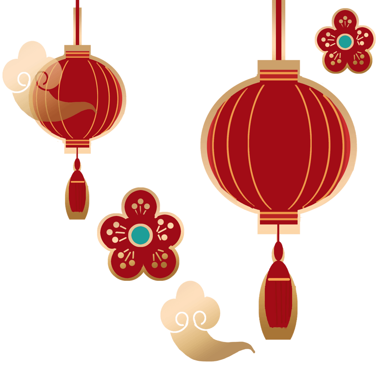 元宵节灯笼梅花灯笼
