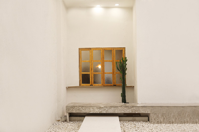 文艺窗格服装女装拍摄场景空间背景