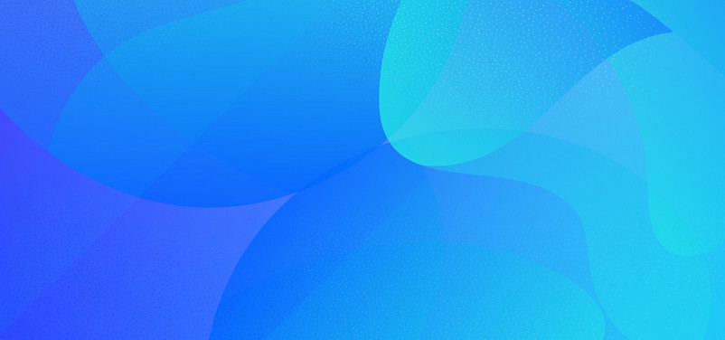 简约蓝色渐变几何扁平背景banner