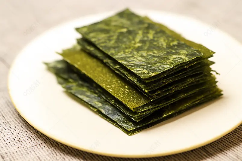 美味的海苔小零食紫菜休闲食品美味小吃