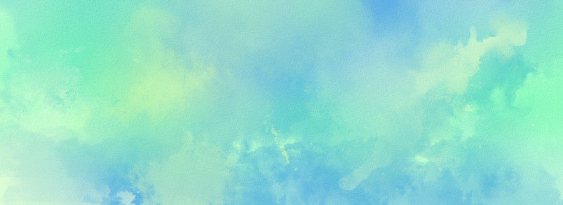 水彩质感banner背景