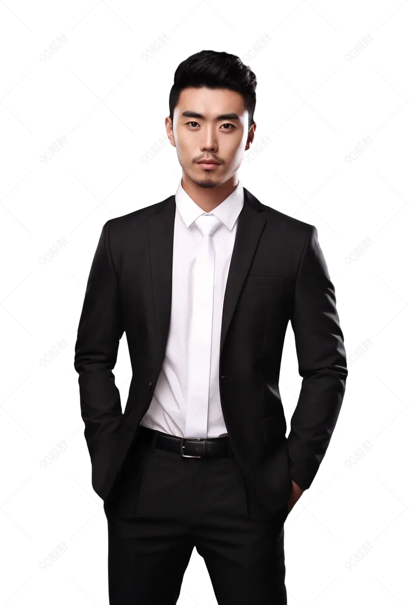 商务男士西装男人帅气男人