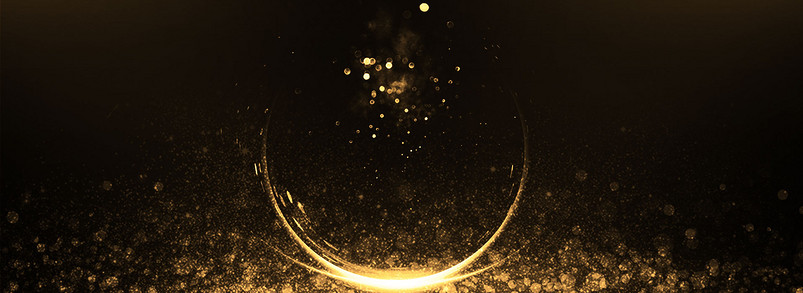 黑金签到墙背景合成Banner