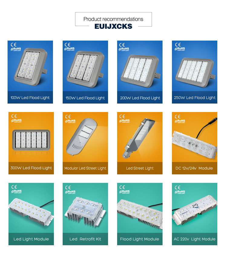 阿里巴巴清新led路灯关联产品PSD模板分层