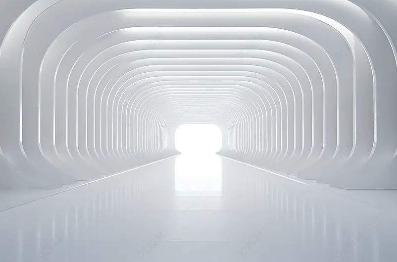 3D简洁背景空间