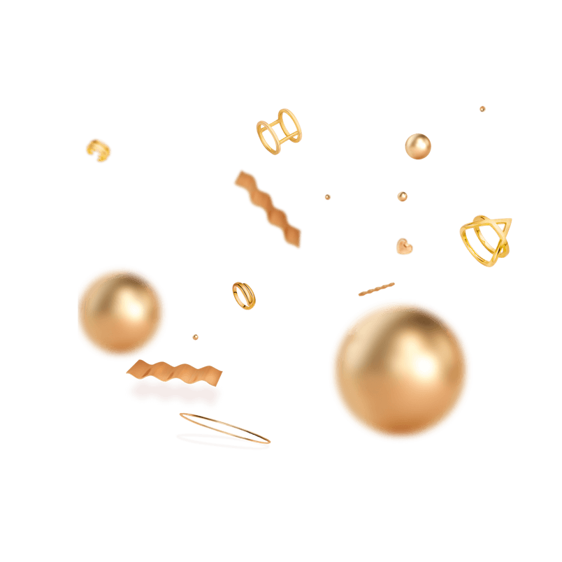 动感几何炫酷渐变背景电商漂浮元素