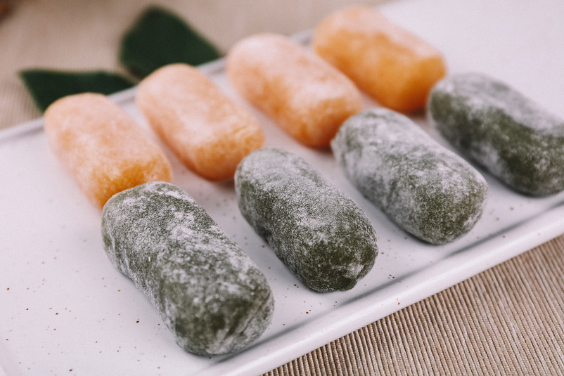 麻薯实拍地道美食摄影图