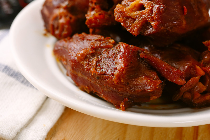 麻辣鸭脖零食细节实拍图