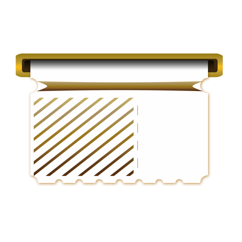 金属金色出口边框png