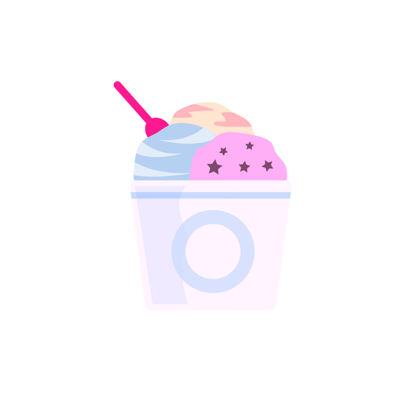 冰激凌球甜品夏季凉爽解暑