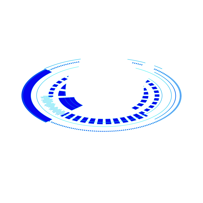 科技线稿几何装饰