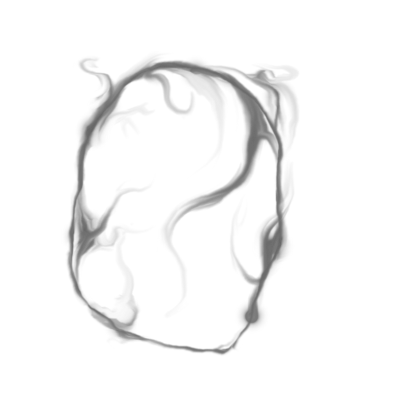 水彩创意烟雾泼墨