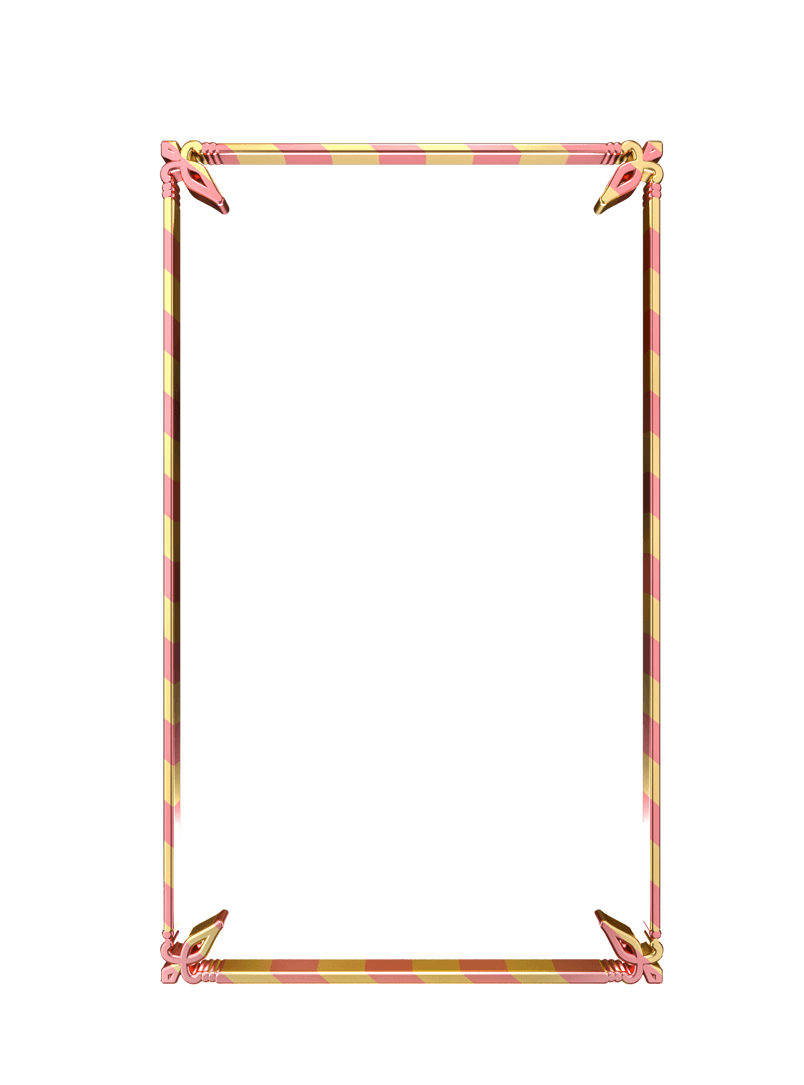 精致粉金金属立体边框