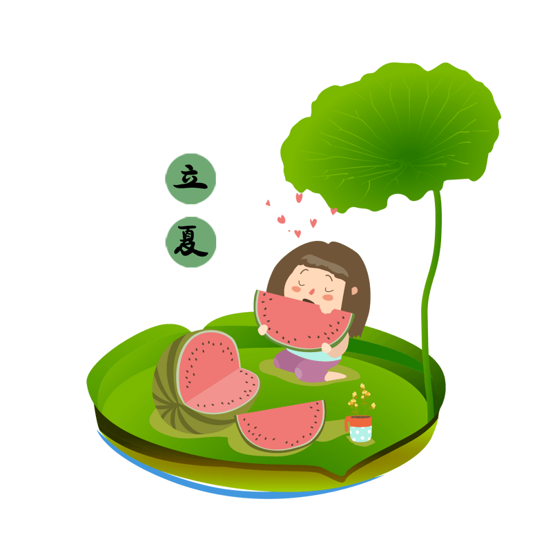 传统节气之立夏设计元素