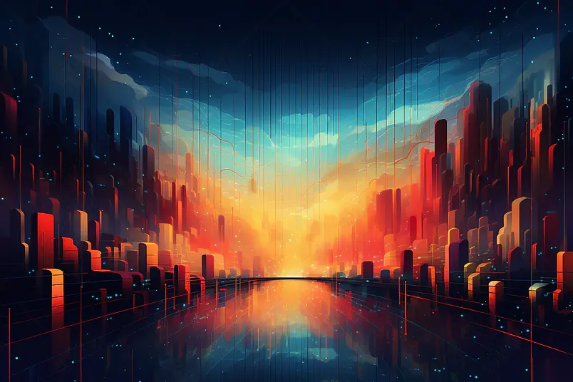 大数据技术PPT插图背景