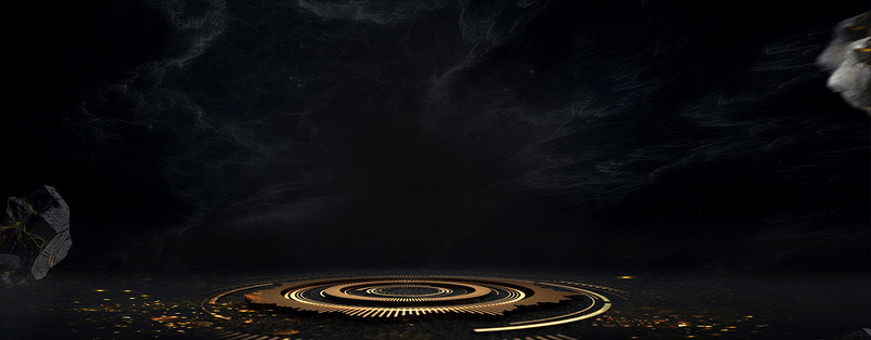 黑色炫酷科技感电子数码家电全屏海报背景图