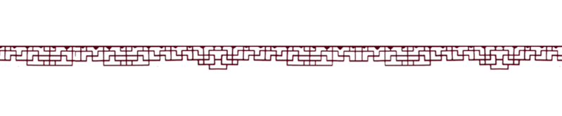 复古红边框