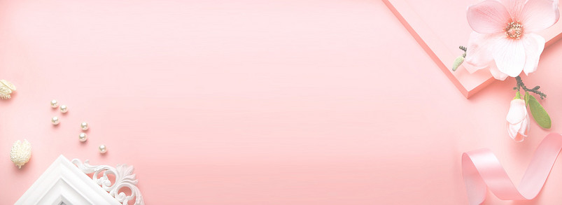 粉红色戒指珠宝饰品情人节促销活动海报背景