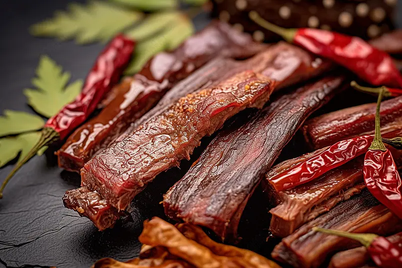 中国特色美食牛肉干电商零食