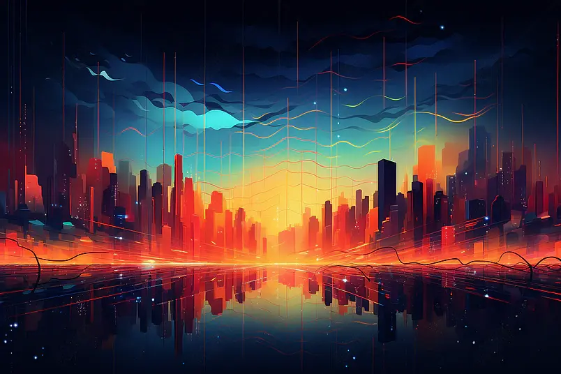 大数据技术PPT插图背景