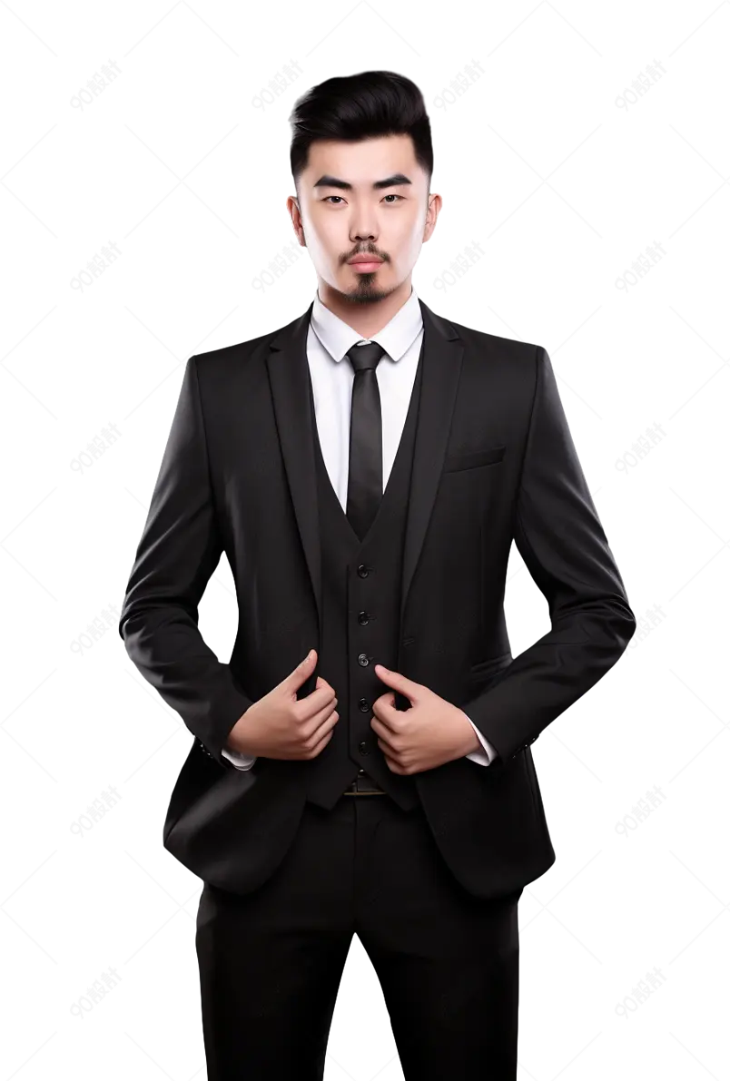 成功男士商务男士西装形象