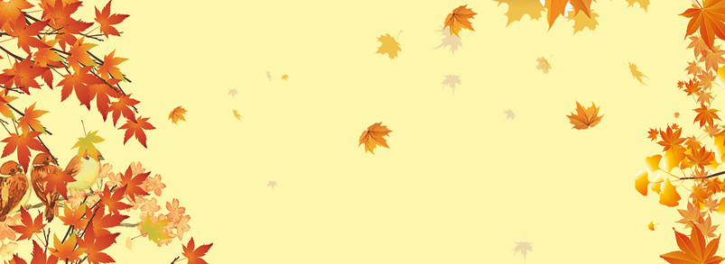秋天创意合成背景图