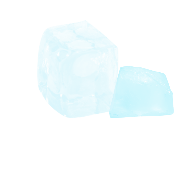 几何冰晶冰块元素